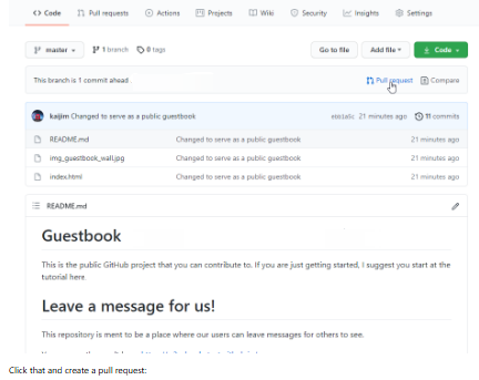 GitHub Fork Pull Request